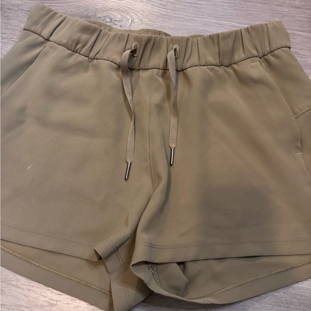 lululemon athletica Tan Athletic Shorts